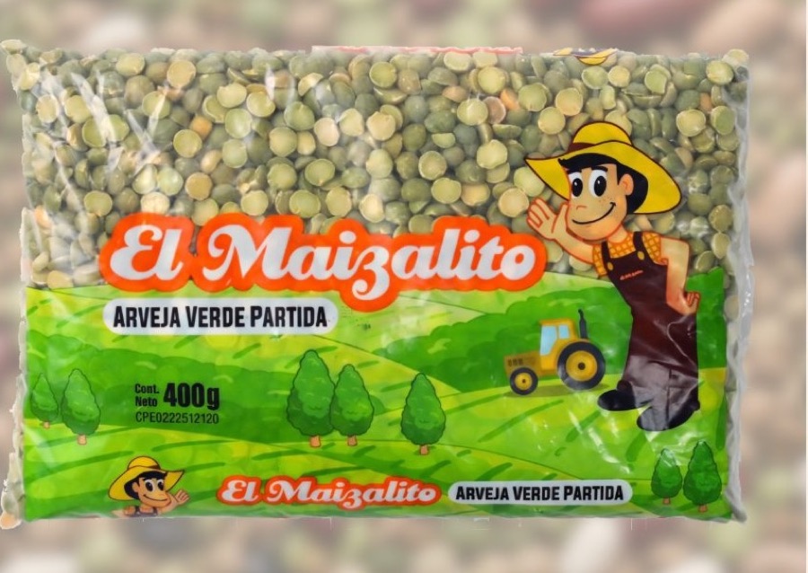 El Maizalito Arveja partida